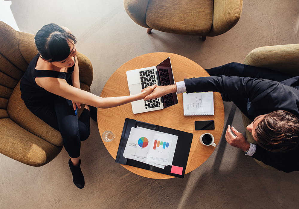 Cooperate with a global bank