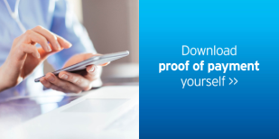 Choose self-service and download proof of payment yourself,
without the need to contact the Bank representative.